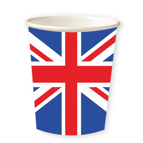 Paper Cups - Patriotic British Paper Cups 250ml