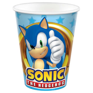 Paper Cups - Sonic the Hedgehog 9oz / 266ml