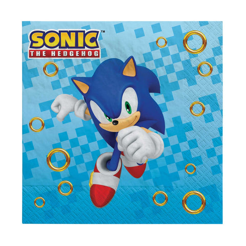 Lunch Napkins - Sonic the Hedgehog
