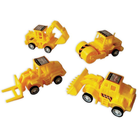 Construction Toy Truck Favors Pack of 4