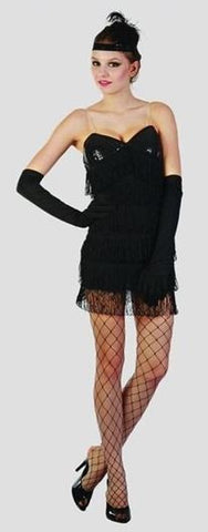 Costume - Roaring 20s Flapper Black (Adult)