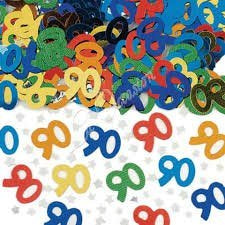 Confetti Scatters - 90th & Stars Multi Colour