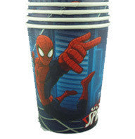 Printed Paper Cups - Spiderman Pk 8