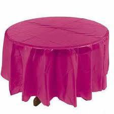 Round Tablecover - Magenta FS