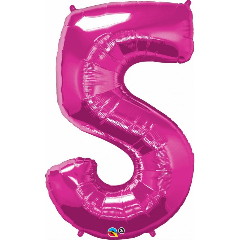 Foil Balloon Megaloon - 5 Pink