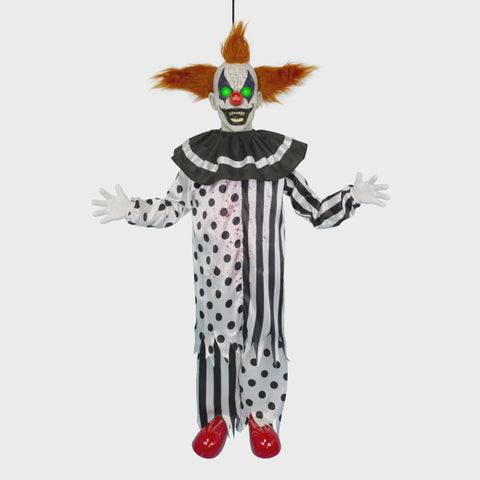 Hanging Clown - Shaking Clown Animatronic