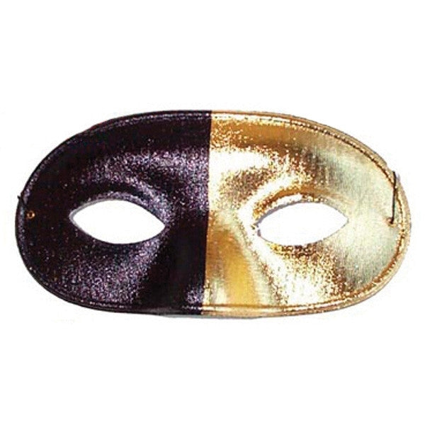 Masquerade Eye Mask - Bi Colour (Black/Gold)