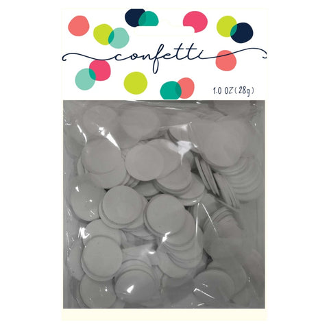 Paper Confetti - Confetti Circles White 2cm Tissue Paper 28g