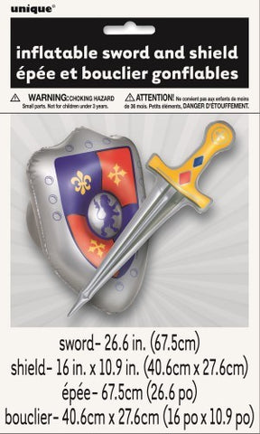 Inflatable Sword & Shield - Set