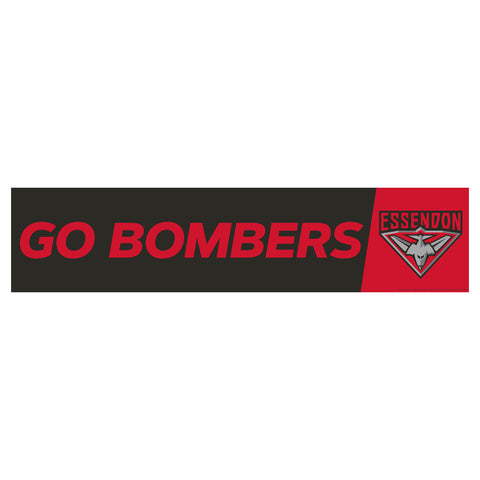 Paper Banner - AFL Essendon Go Bombers