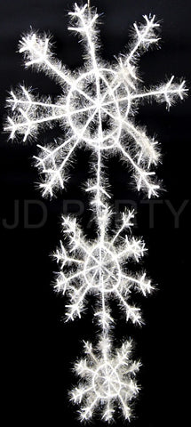 Snowflake - Hanging Snowflake (L) (3PCS)