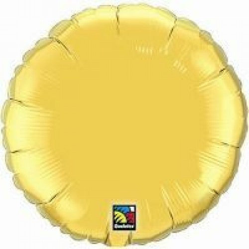 Foil Balloon 18" - Round (Gold)