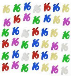 Confetti Scatters - 16th Multi Colour