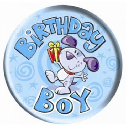Badge - Birthday Boy Big Badge