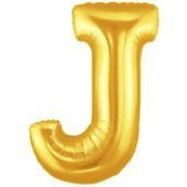 Foil Balloon Megaloon - J (Gold)