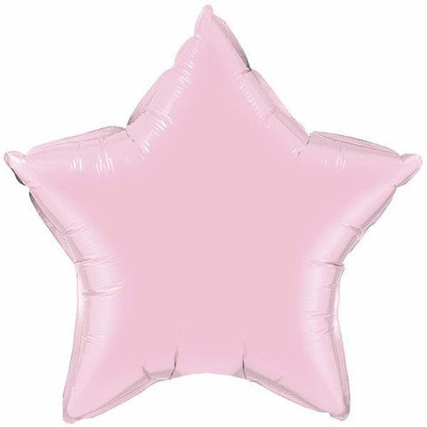 Foil Balloon 20" - Star (Light Pink)
