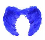 Angel Wings - Feather Blue (Large)