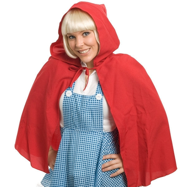 Cape - Hooded Red Riding Hood (Adult)