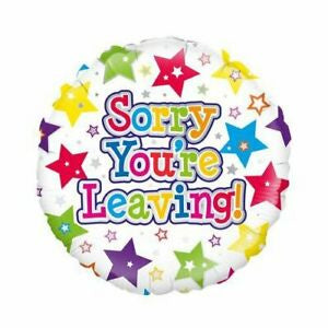 Foil Balloon 18" - Sorry You're Leaving!
