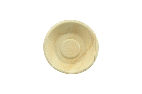 Palm Leaf Bowls - Areca Leaf Round Bowl Pk6