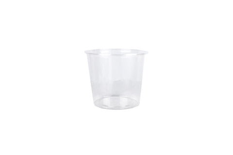 Reusable Container - 700mL Round Plastic Disposable Container 5 Pack