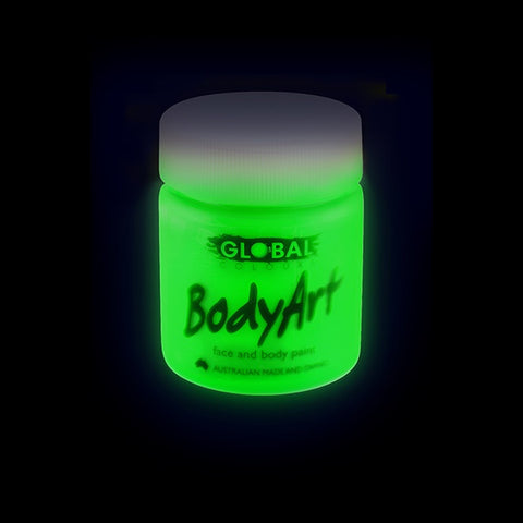 Face and Body Paint - Fluoro Green 45ml