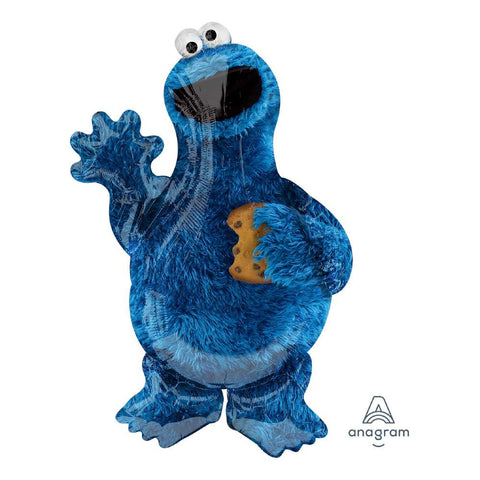 Foil Balloon Supershape - Sesame St Cookie Monster