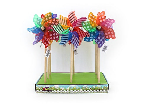 Windmill - Rainbow Windmill On Stick