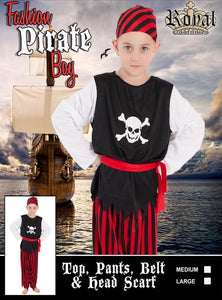 Costume - Child Fashion Pirate Boy