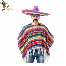 Costume - Mexican Poncho (Adult)