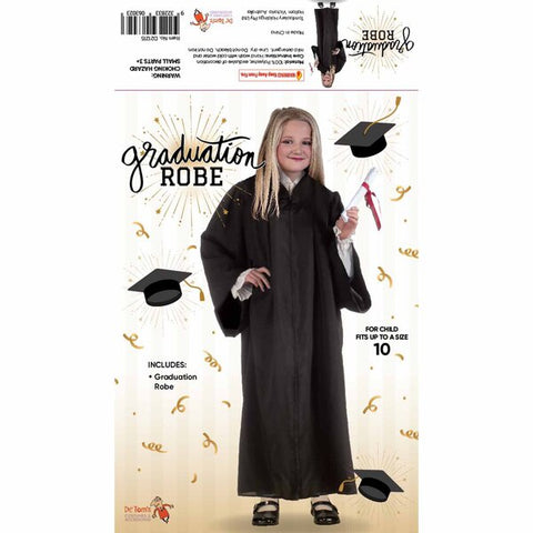 Child Graduation Robe - Black