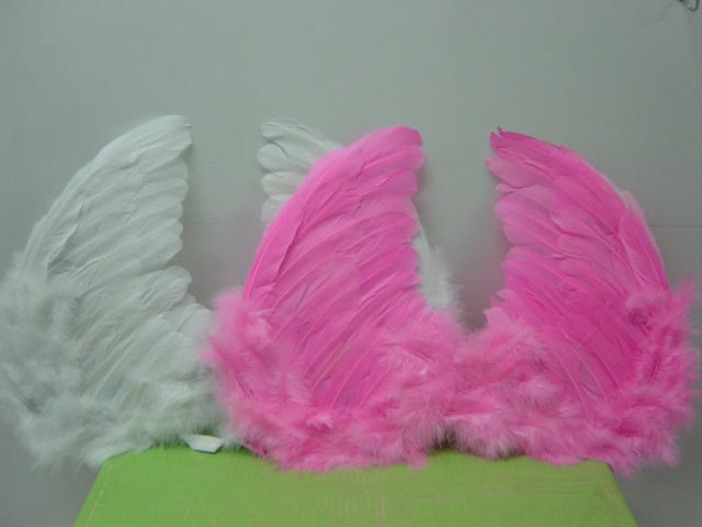 Angel Wings - Pink Feather Angle Wings (S)