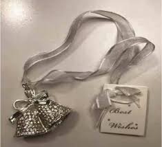 Wedding Bridal Charm - Double Diamante Bell