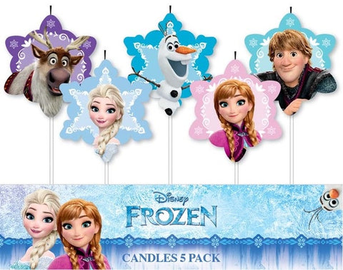 Cake Candles - Disney Frozen Party Cake Candles 5PCS