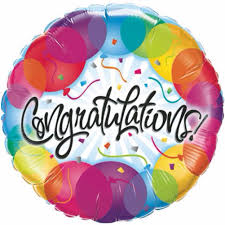 Foil Balloon 18" - Congratulations