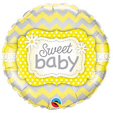 Foil Balloon 18" - Sweet Baby