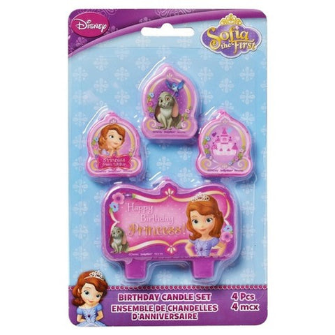 Birthday Candle Set - Sofia The First Candle