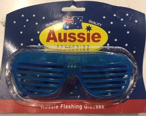 Glasses - Aussie Flashing Shutter Shades