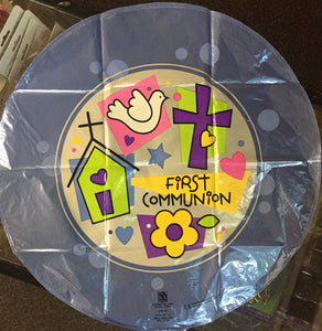 Foil Balloon 18" - First Communion