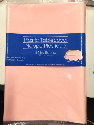 Round Tablecover - Pink