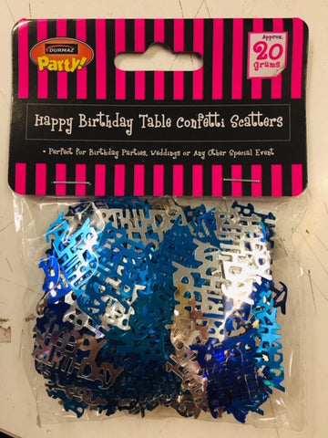 Table Scatters - Happy Birthday 20g