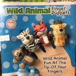 Finger Puppets Wild Animal PK5