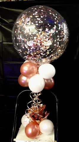 A-Style Topiary Centrepiece ( Confetti Balloon On Top )