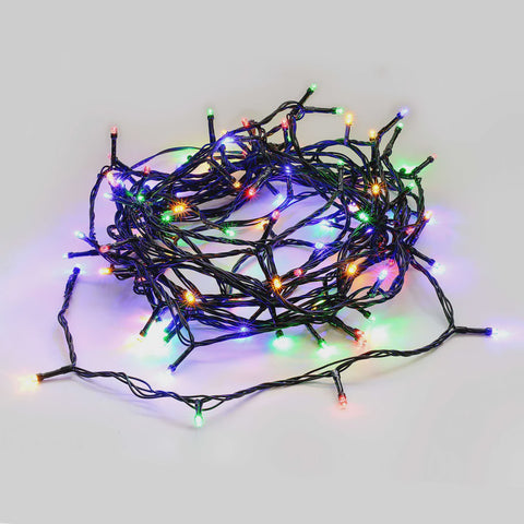 LED String Light - 240 LED Fairy Light Chain Dark Green Cable