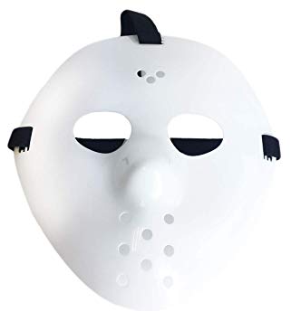 Mask - Plastic Hockey Goalie Mask Jason