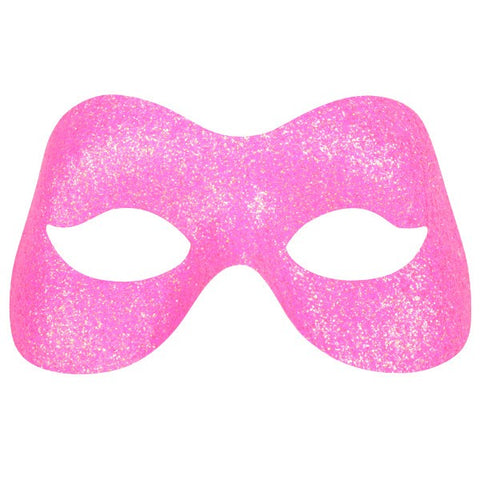 Eye Mask - Fashion Fluro Pink Sparkle