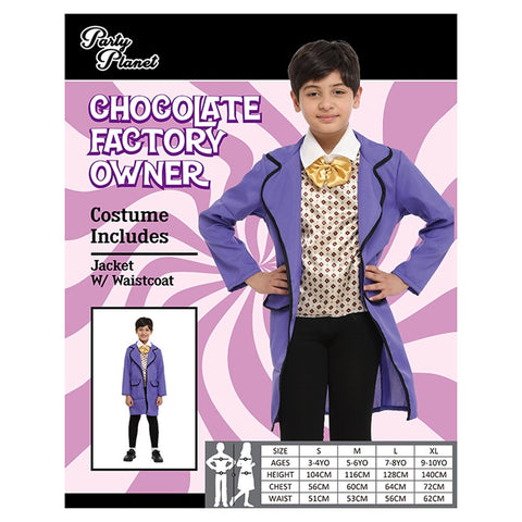 Costume - Chocolate Factory Owner (Child)