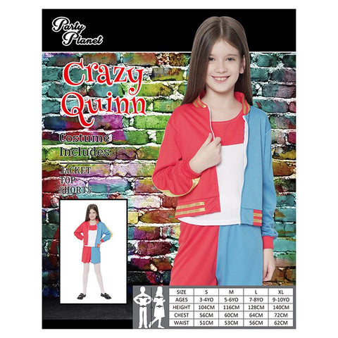 Costume - Crazy Quinn (Child)