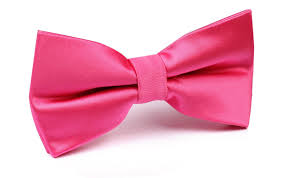 Bow Tie(Plain)Hot Pink