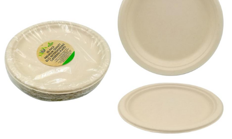 Biodegradable Plates - ECO Round 10" / 20PK